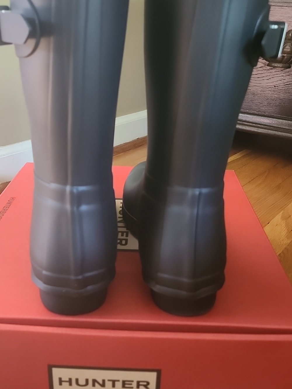 NWT🖤Hunter Short Rain Boots - Picture 9 of 9